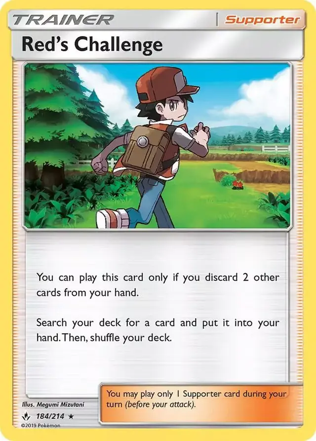 Red's Challenge [Reverse Holo]