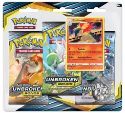 Typhlosion 3-Pack Blister - Pokemon Unbroken Bonds