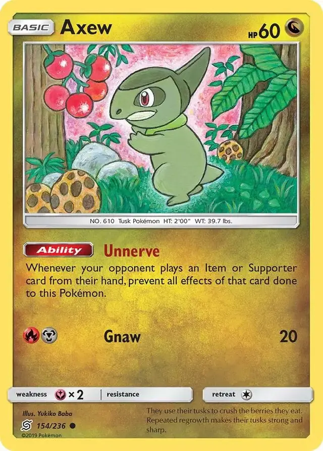 Axew [Reverse Holo]