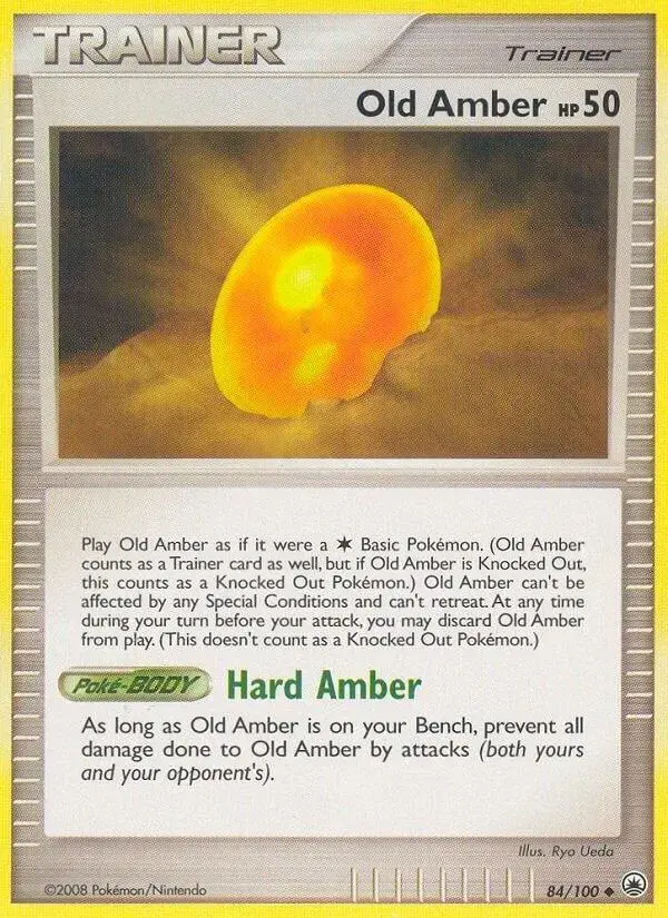 Old Amber - Pokemon Majestic Dawn #84