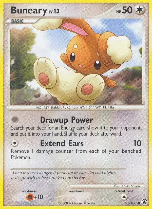 Buneary - Pokemon Majestic Dawn #53
