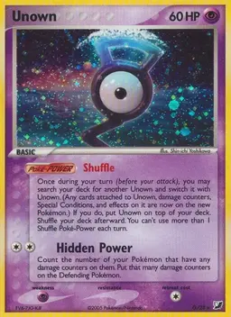 Unown [G] - Pokemon Unseen Forces