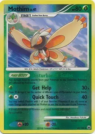 Mothim [Reverse Holo]