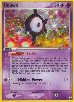 Unown [K] - Pokemon Unseen Forces