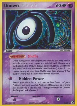 Unown [M] - Pokemon Unseen Forces