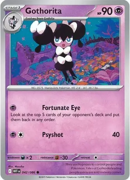 Gothorita [Reverse] - Pokemon White Flare #42