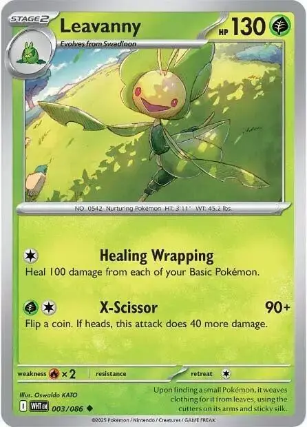 Leavanny [Reverse] - Pokemon White Flare #3