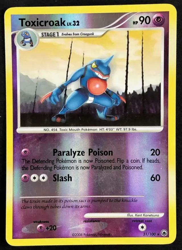 Toxicroak [Reverse Holo]