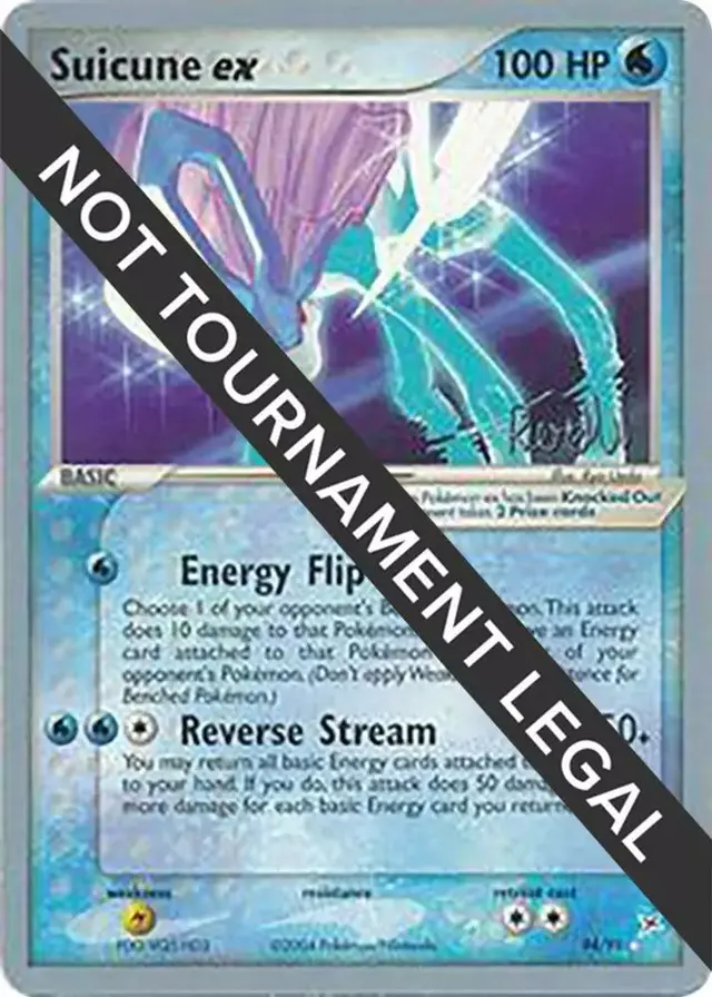 Suicune Ex [Reed Weichler] - Pokemon World Championships 2004 #94