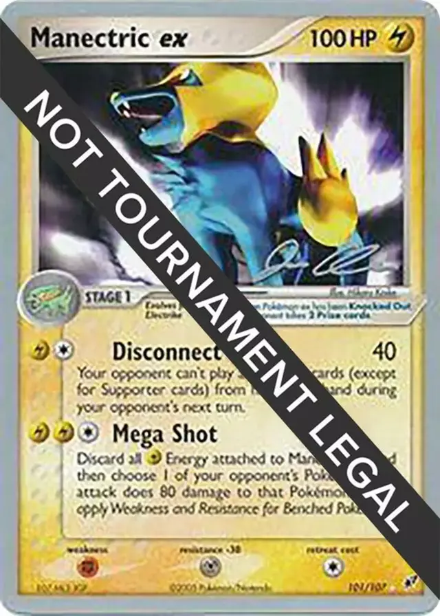 Manectric Ex - Pokemon World Championships 2006 #101