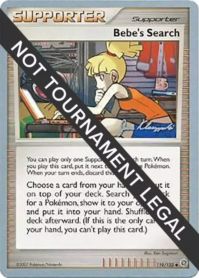 Bebe's Search - Pokemon World Championships 2008 #119