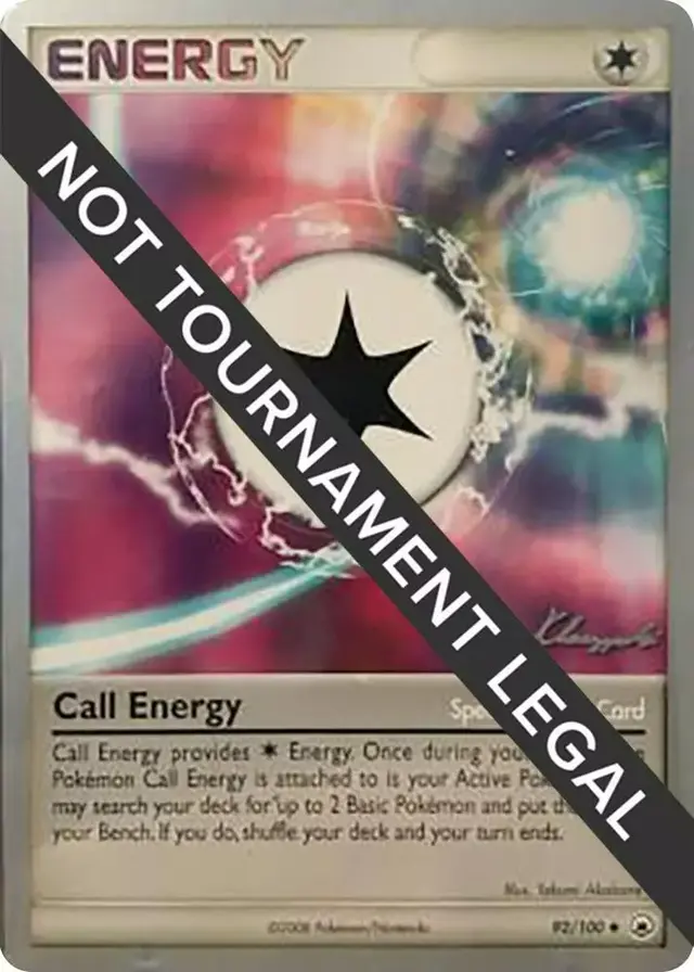 Call Energy - Pokemon World Championships 2008 #92