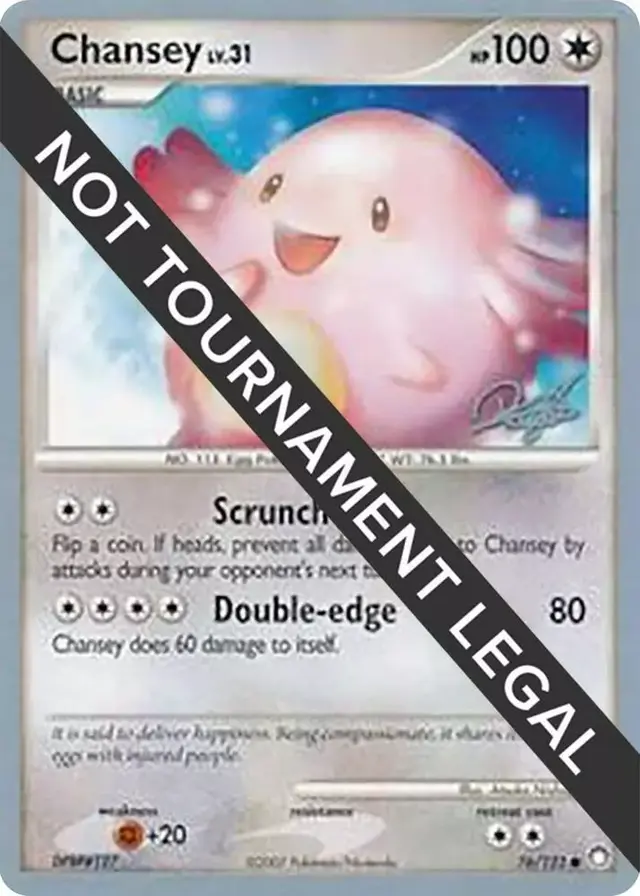 Chansey [Paul Atanassov] - Pokemon World Championships 2008 #76
