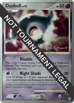 Duskull #80 - Pokemon World Championships 2008