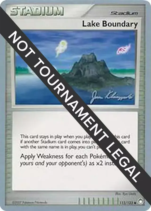 Lake Boundary - Pokemon World Championships 2008 #112