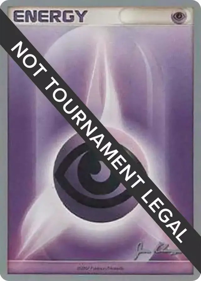 Psychic Energy - Pokemon World Championships 2008 #N/A