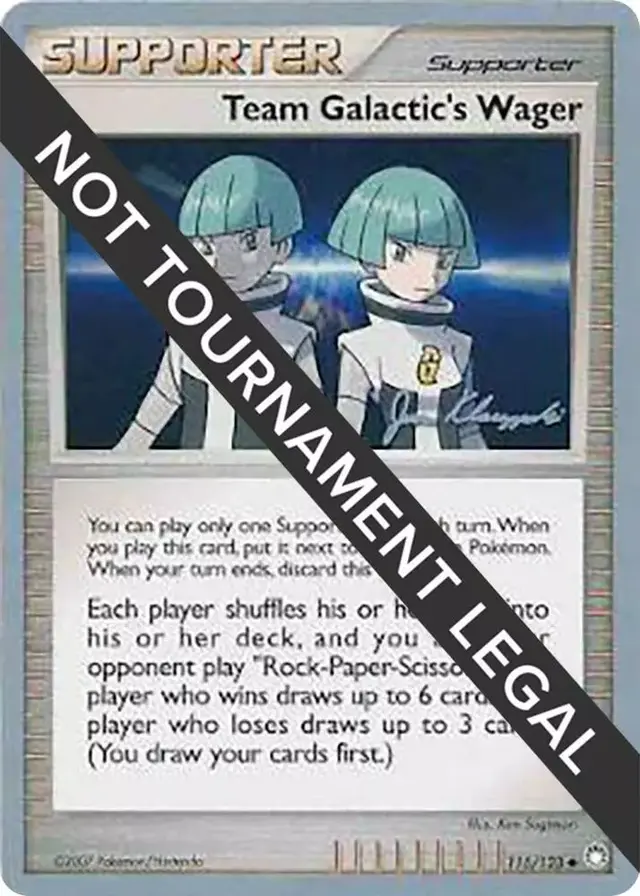 Team Galactic's Wager - Pokemon World Championships 2008 #115