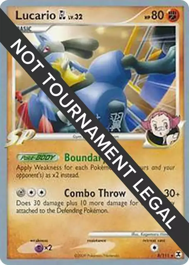 Lucario GL [Tsubasa Nakamura] - Pokemon World Championships 2009 #8