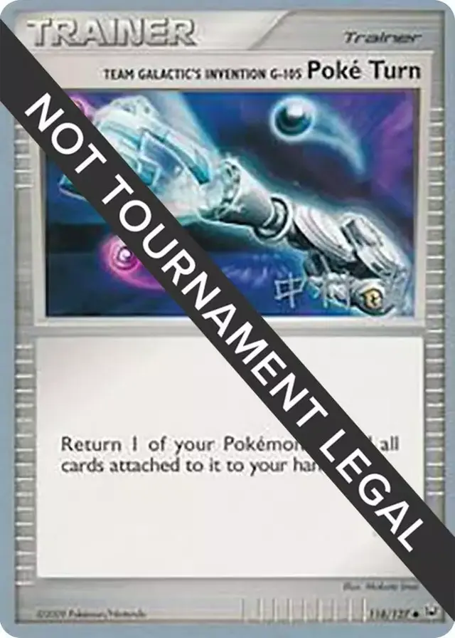 Team Galactic's Invention G-105 Poke Turn [Tsubasa Nakamura] - Pokemon World Championships 2009 #118