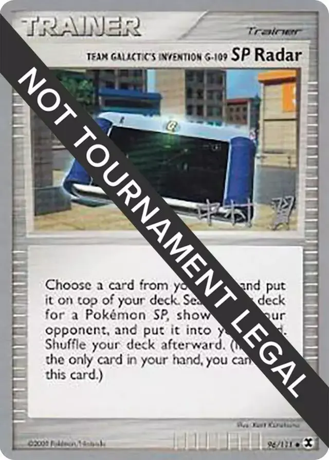 Team Galactic's Invention G-109 SP Radar [Tsubasa Nakamura] - Pokemon World Championships 2009 #96