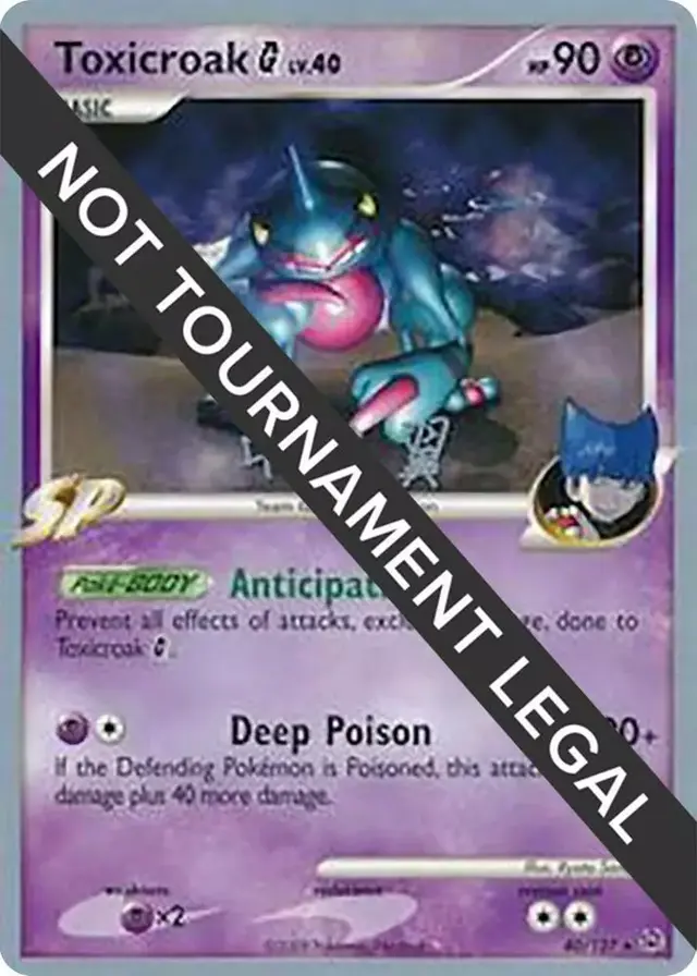 Toxicroak G [Tsubasa Nakamura] - Pokemon World Championships 2009 #40