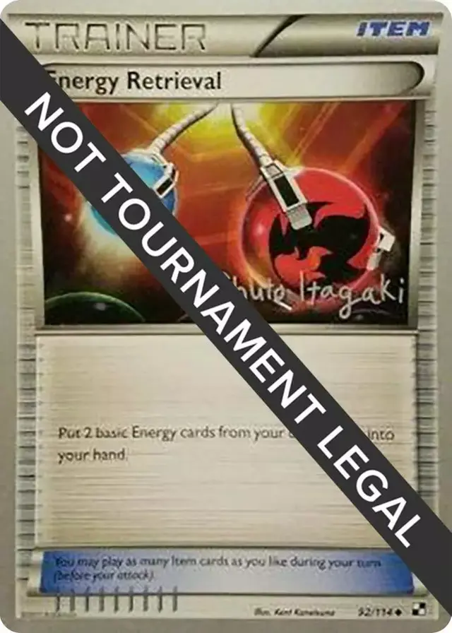 Energy Retrieval [Shuto Itagaki] - Pokemon World Championships 2012 #92