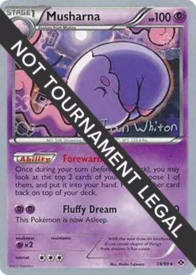 Musharna [Ian Whiton] - Pokemon World Championships 2013 #59