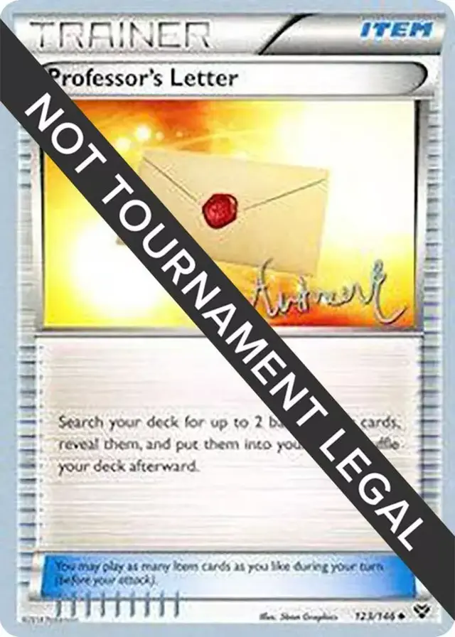 Professor's Letter [Andrew Estrada] - Pokemon World Championships 2014 #123