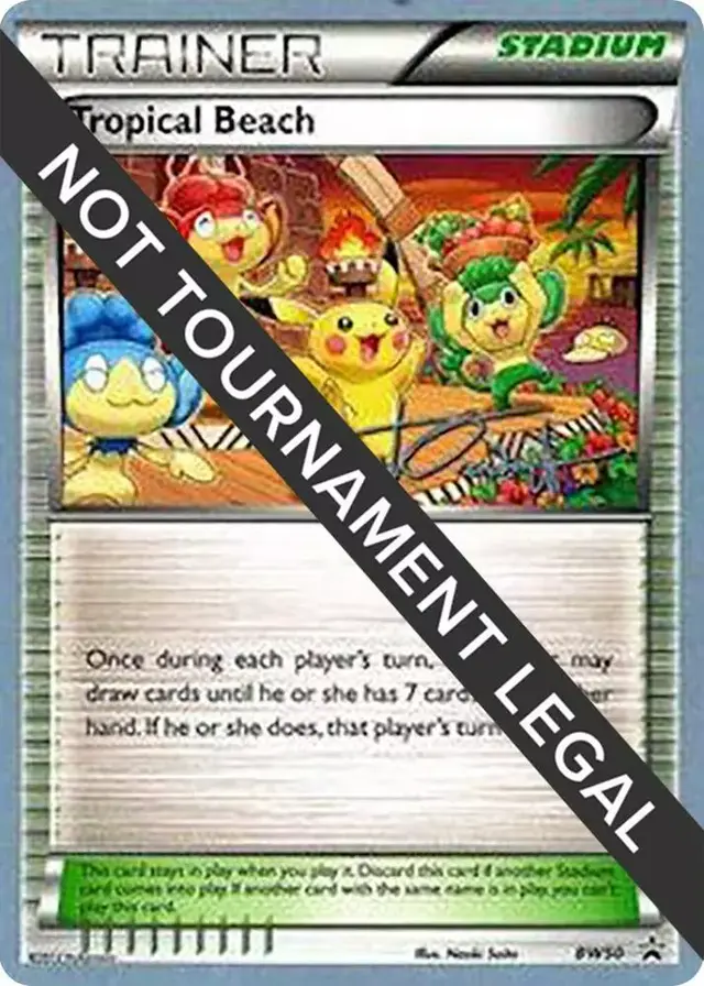 Tropical Beach #BW50 - Pokemon World Championships 2014 #BW50