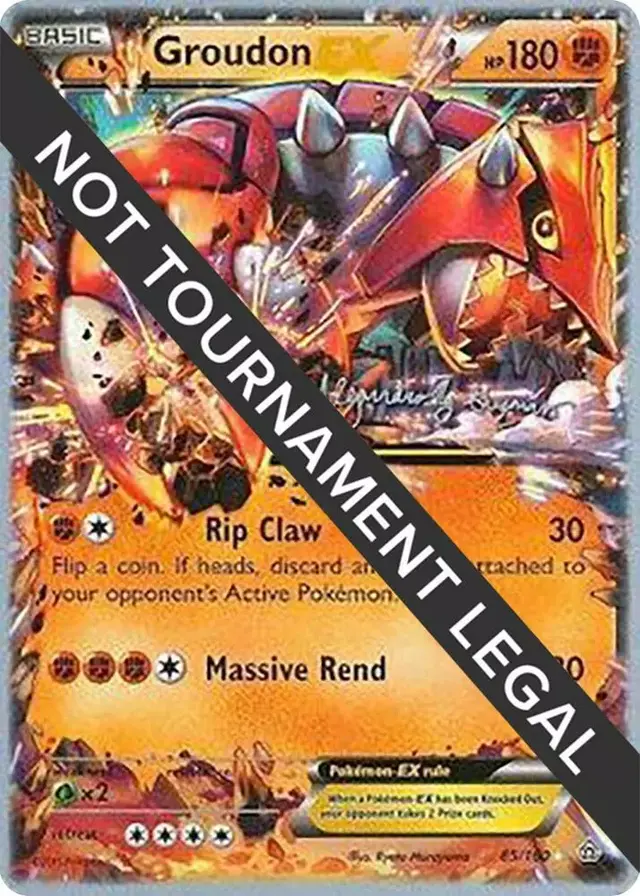 Groudon EX [World Championship] - Pokemon World Championships 2015 #85