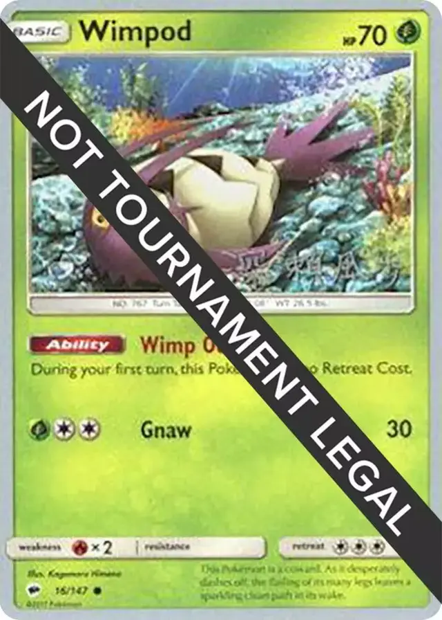 Wimpod - Pokemon World Championships 2017 #16