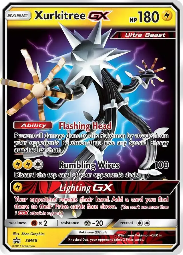 Xurkitree GX #SM68 - Pokemon SM Promos #SM68