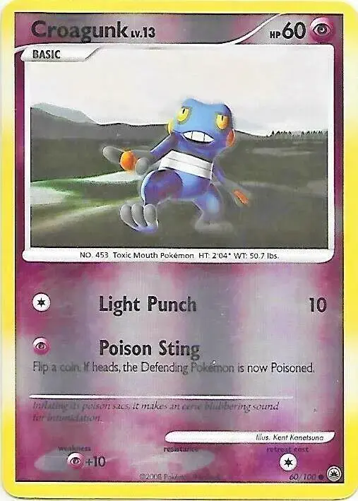 Croagunk [Reverse Holo]