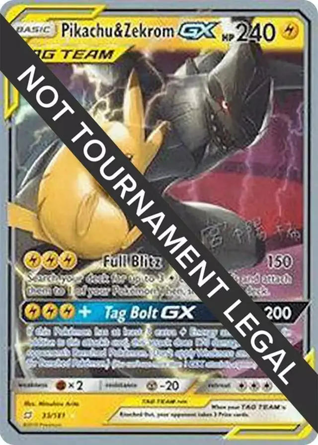 Pikachu And Zekrom GX - Pokemon World Championships 2019 #33