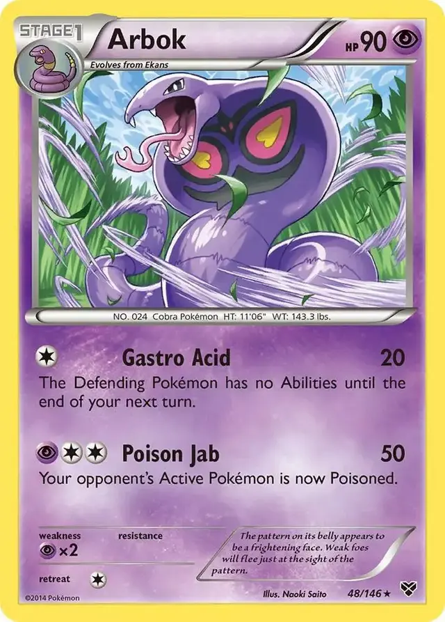 Arbok - Pokemon XY #48