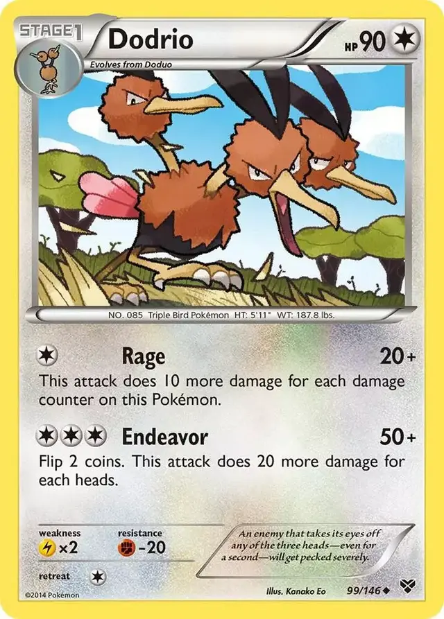 Dodrio [Reverse Holo]