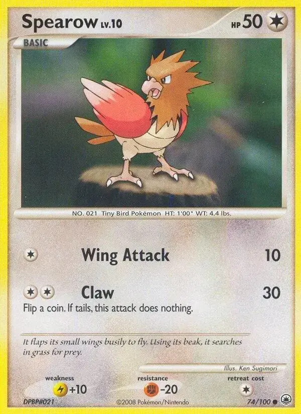 Spearow - Pokemon Majestic Dawn #74