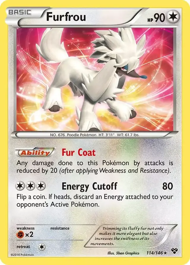 Furfrou [Reverse Holo]