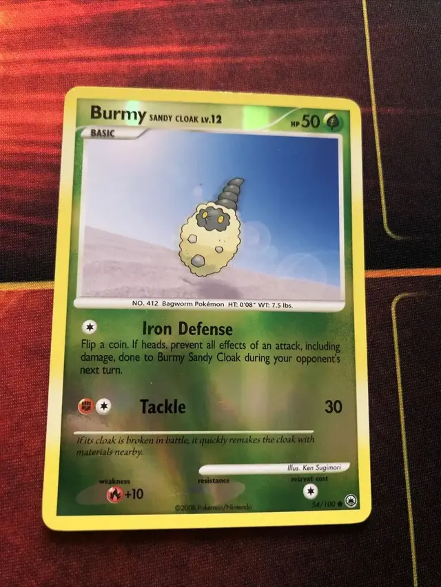 Burmy Sandy Cloak [Reverse Holo] - Pokemon Majestic Dawn #54