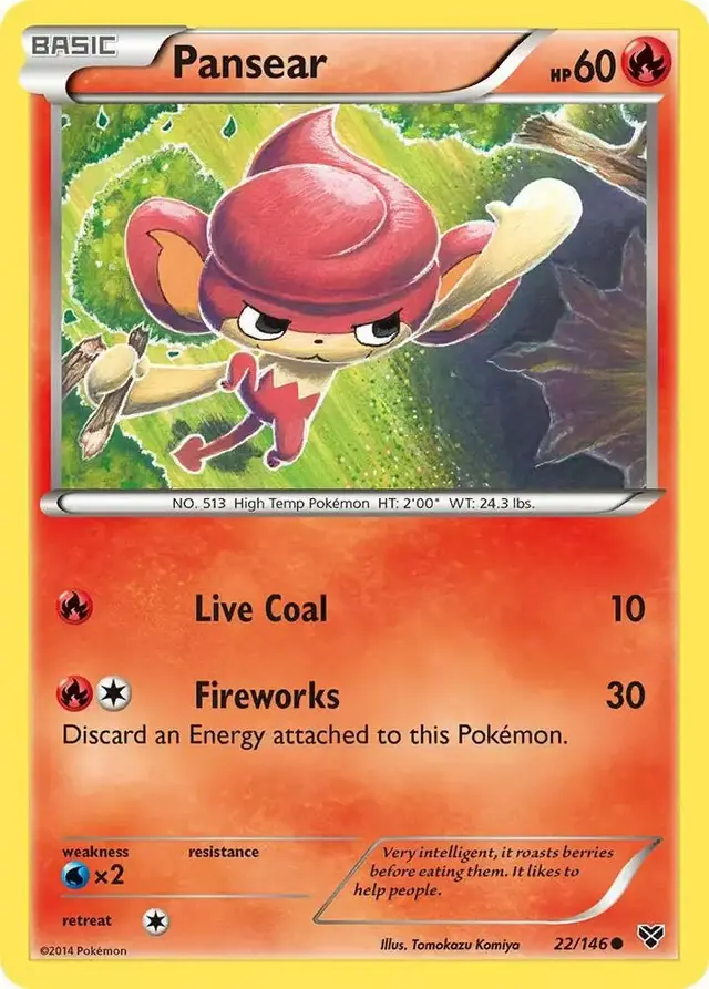 Pansear - Pokemon XY #22