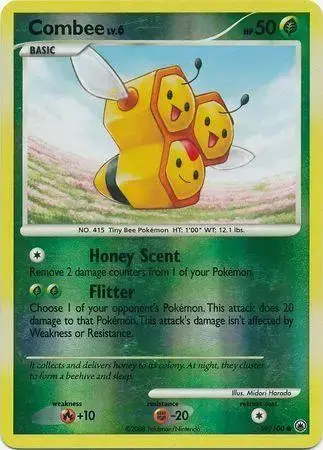 Combee [Reverse Holo] - Pokemon Majestic Dawn #59