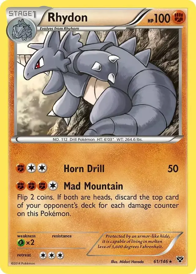 Rhydon - Pokemon XY #61