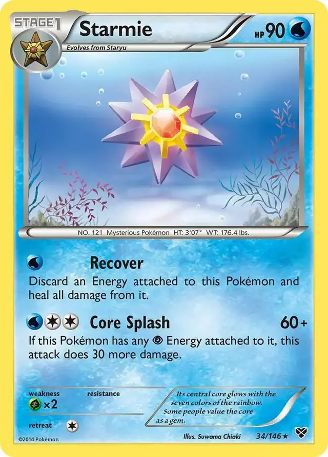 Starmie - Pokemon XY #34