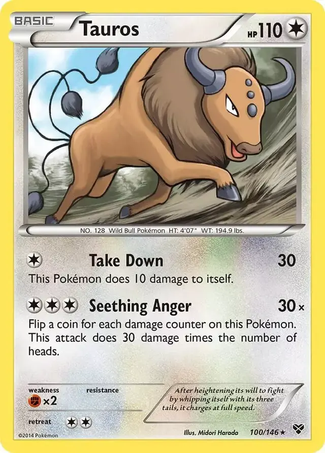 Tauros [Reverse Holo]