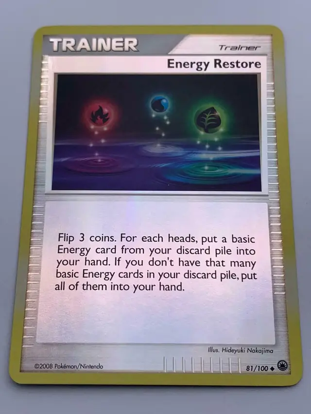 Energy Restore [Reverse Holo] - Pokemon Majestic Dawn #81