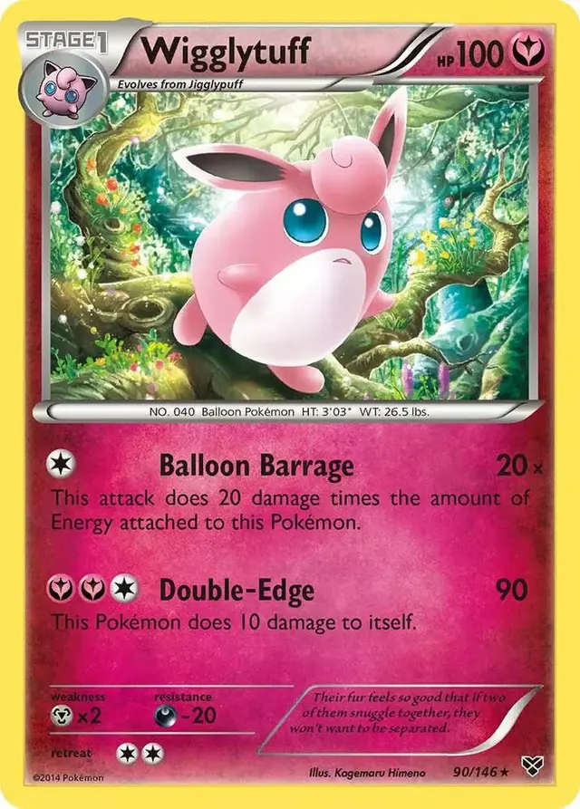 Wigglytuff - Pokemon XY #90