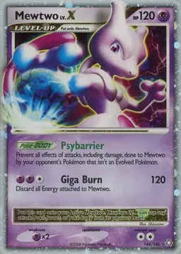 Mewtwo LV. X #144 - Pokemon Legends Awakened