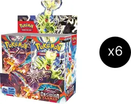Obsidian Flames Booster Box Case - Pokemon Obsidian Flames