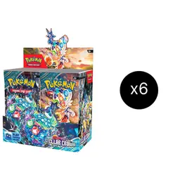 Stellar Crown Booster Box Case - Pokemon Stellar Crown