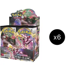 Rebel Clash Booster Box Case - Pokemon Rebel Clash